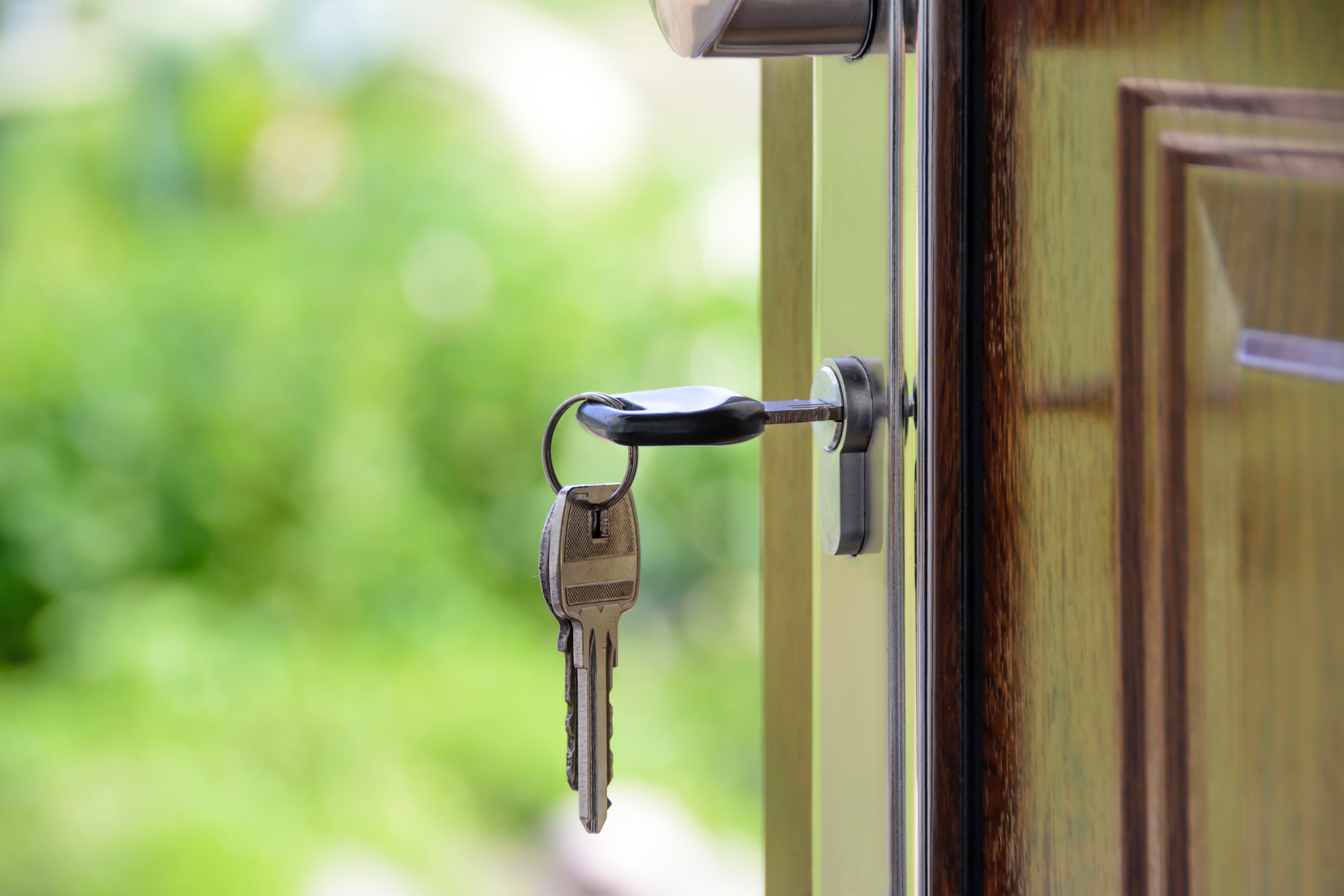Door in lock or custom home