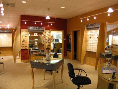 Michael and associates design for glasses store