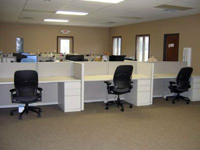 Michael and associates custom designed office space