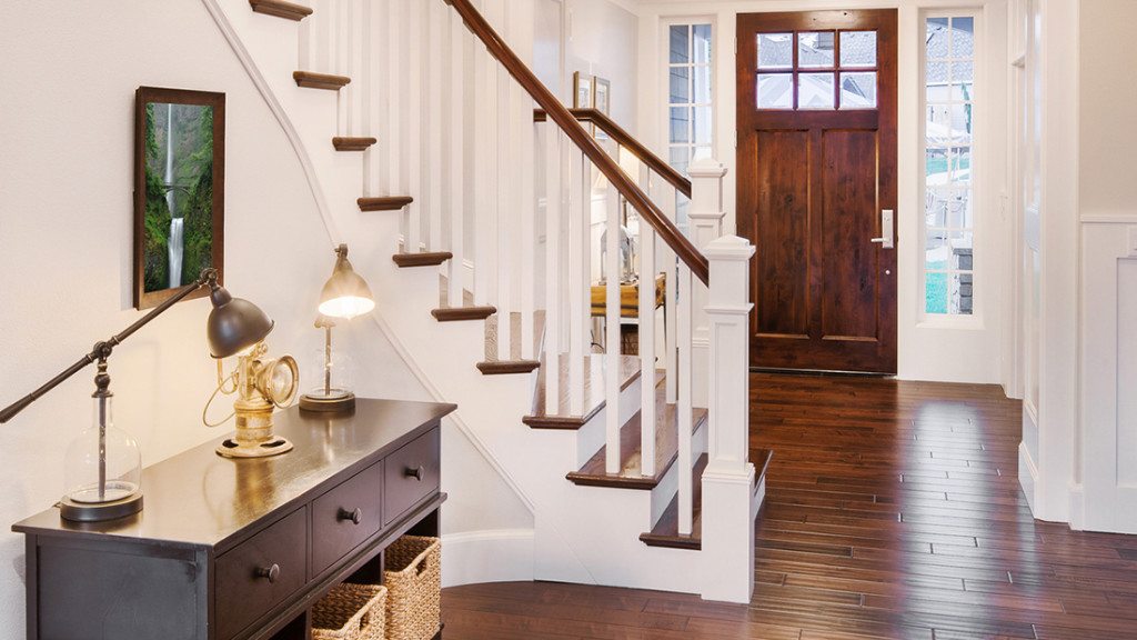 Custom Brownsburg Indiana Homes Entryway Design